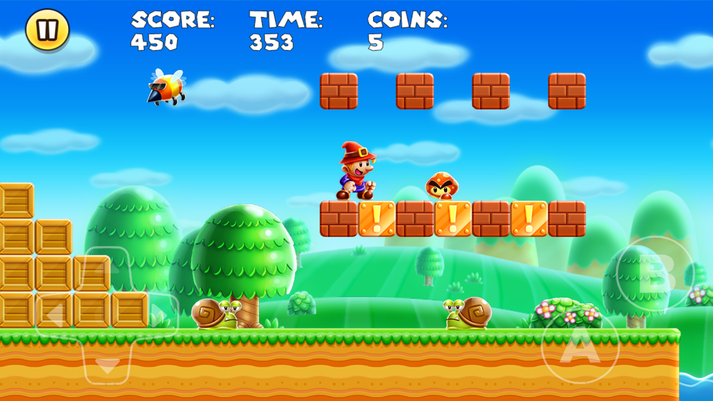 Super Drake World 게임 스크린샷