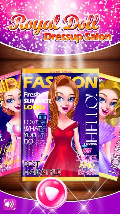 Magazine Girls Fashion DressUp ゲームのスクリーンショット