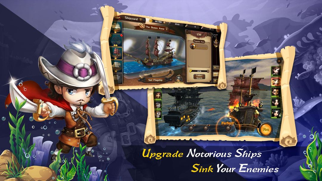Pirates Legends screenshot game