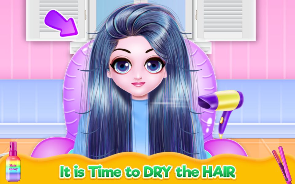 Screenshot of Cosplay Girl Hair Salon