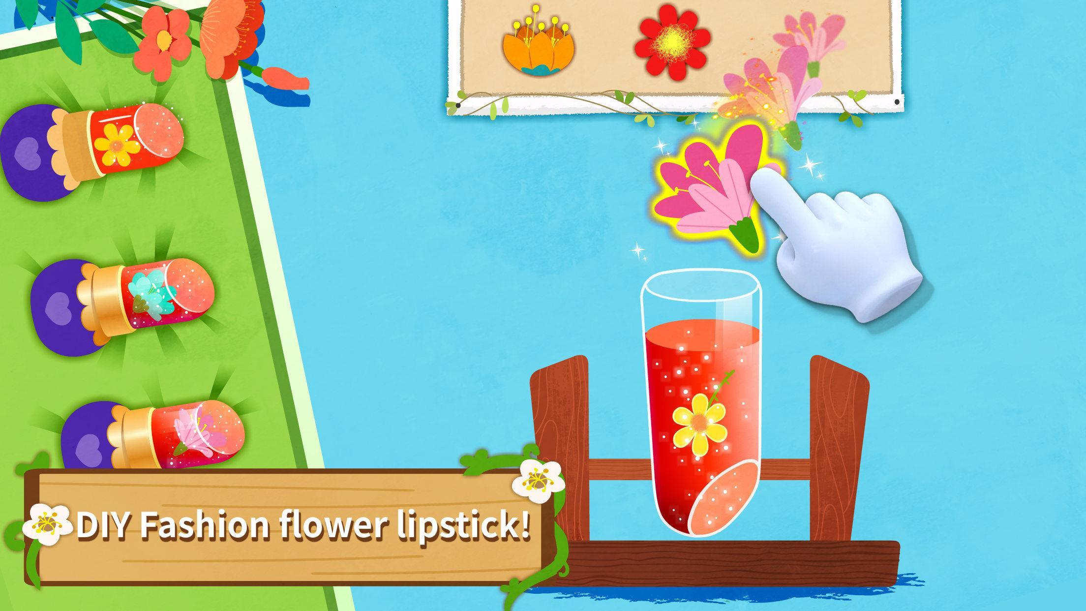 Little Panda's Flowers DIY ภาพหน้าจอเกม