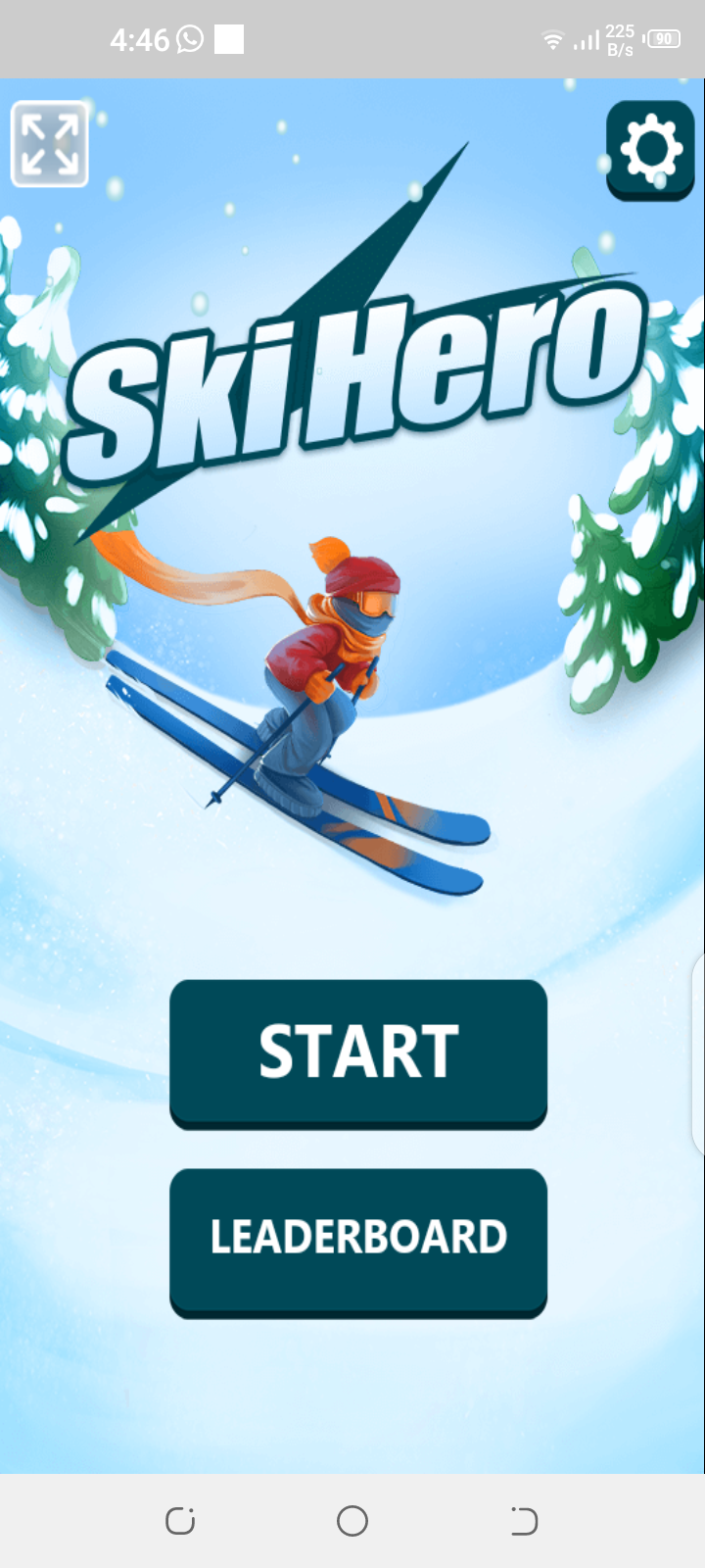 Screenshot 1 of Супер лыжи 9.8