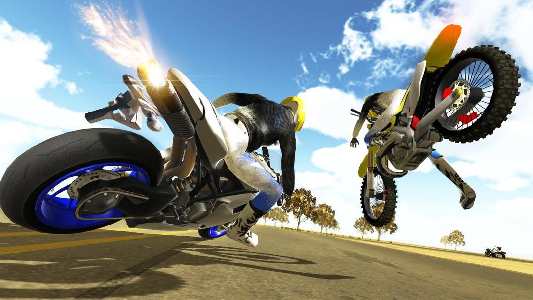 Screenshot of Moto Extreme Racer 3D