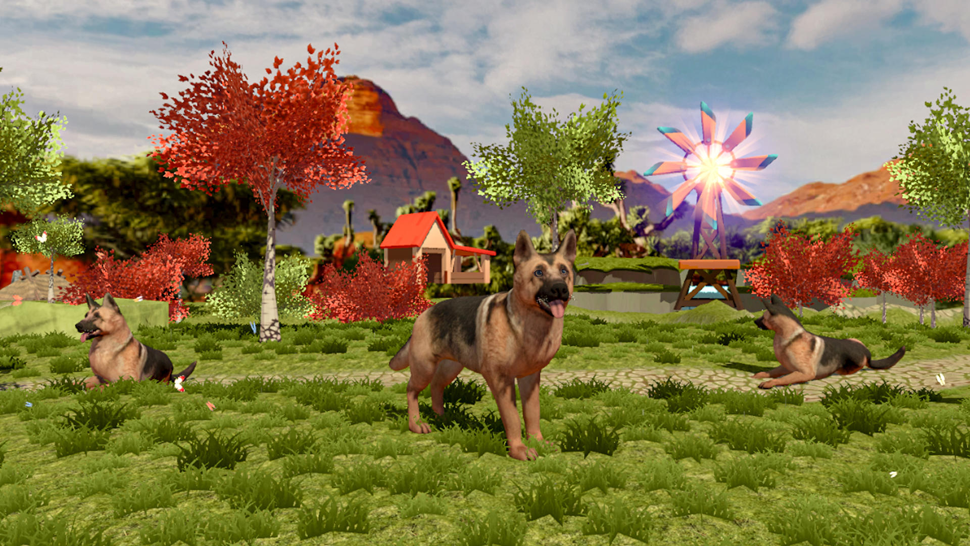 Dog Simulator - Dog Pet Games ภาพหน้าจอเกม