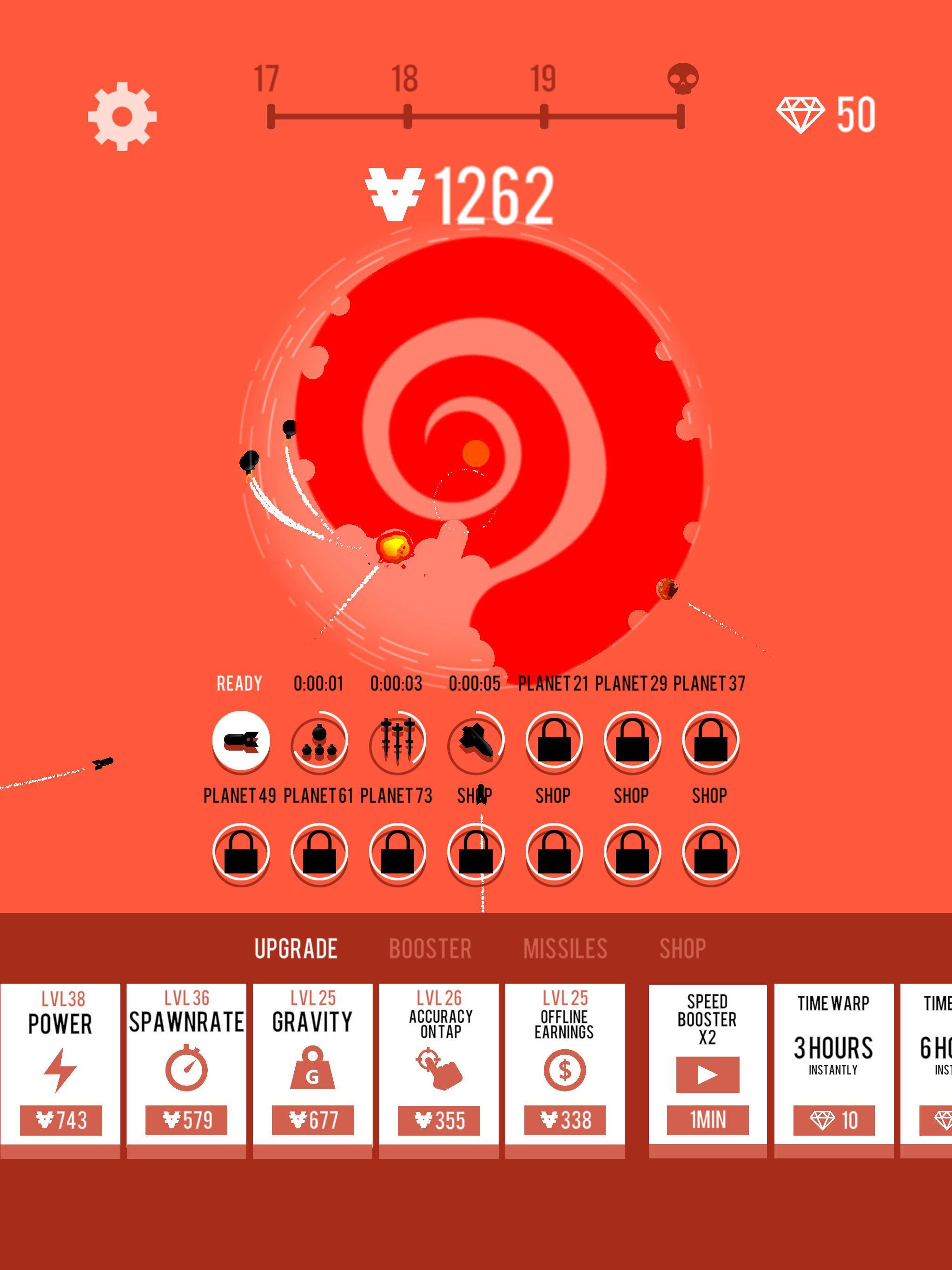 Planet Bomber! ภาพหน้าจอเกม