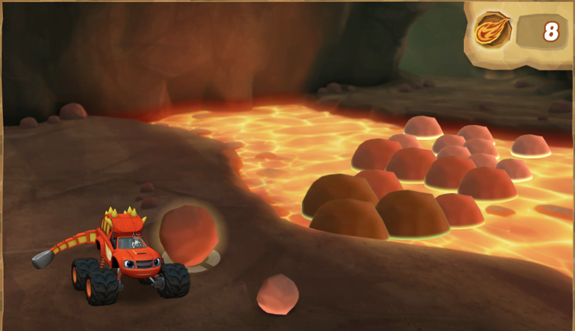 Screenshot of Speed Into Dino Valley 2