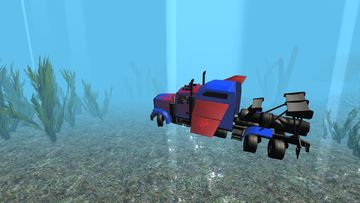 Captura de Tela do Jogo Submarine Transformer Truck 3D