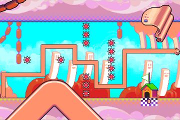 Silly Sausage in Meat Land Game Screenshot