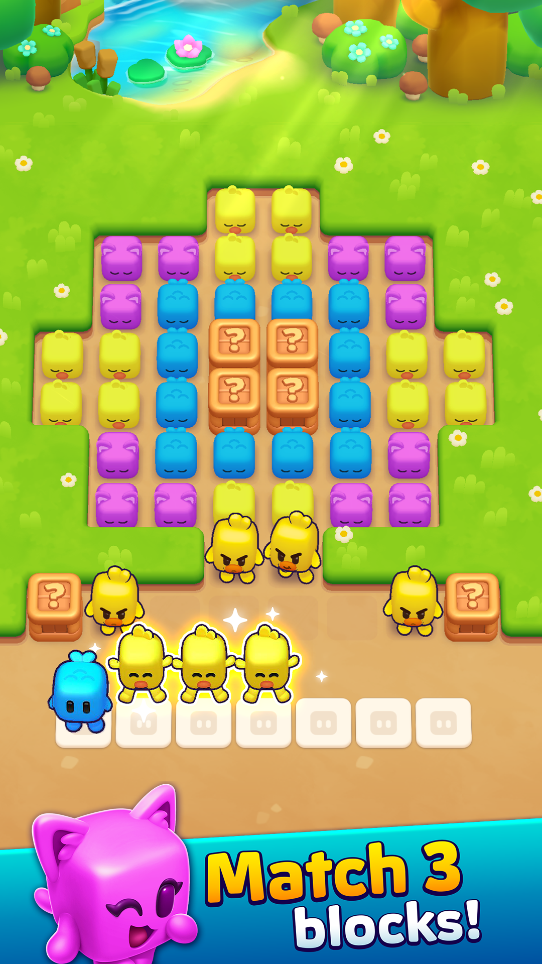 Скриншот игры Block Jam: 3D Color Puzzle