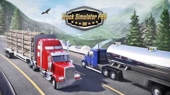 Screenshot 1 of Симулятор грузовика PRO 2016 