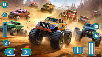 Ảnh chụp màn hình Monster Truck Mud Games