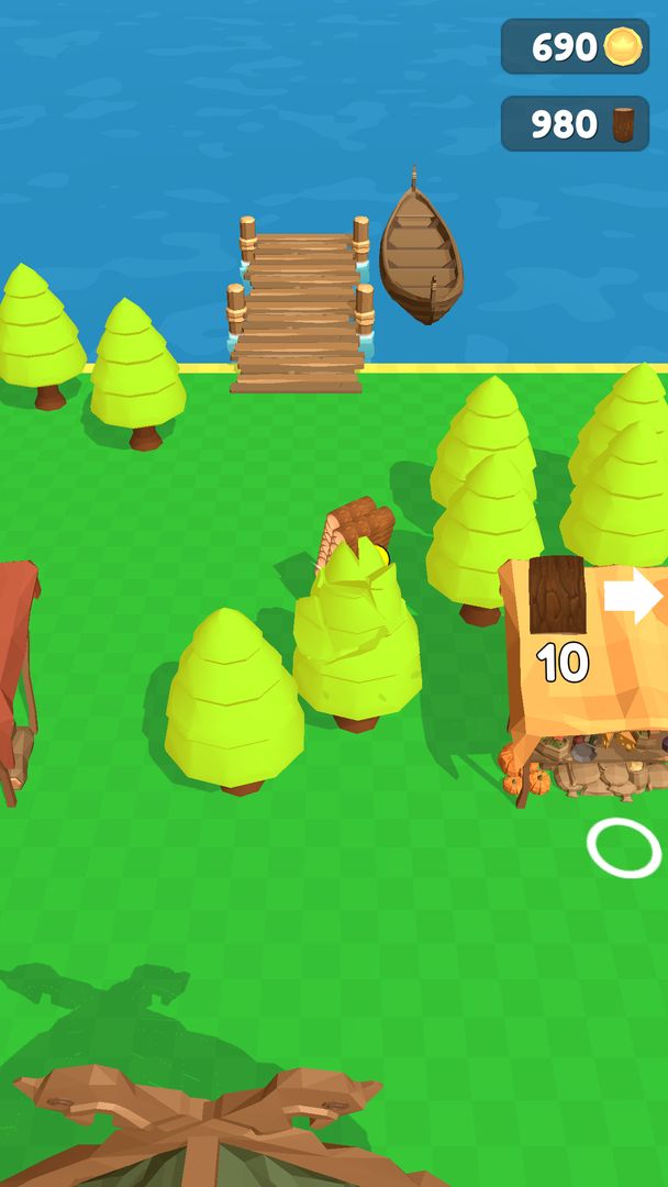 Screenshot of Craft Island - Woody Forest