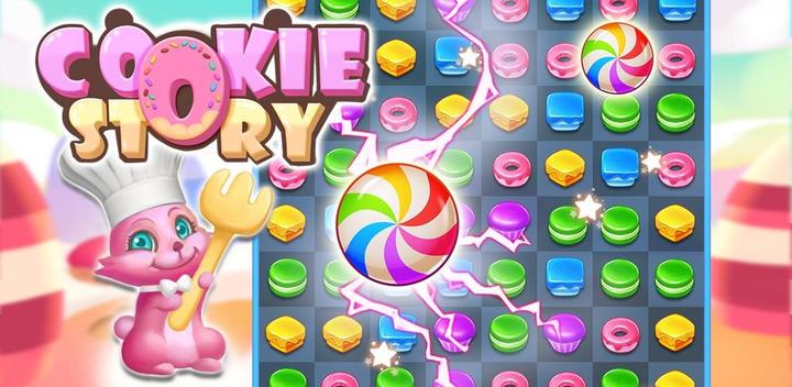 Banner of Cookie Story - Match 3 Puzzles 1.0.7.3127