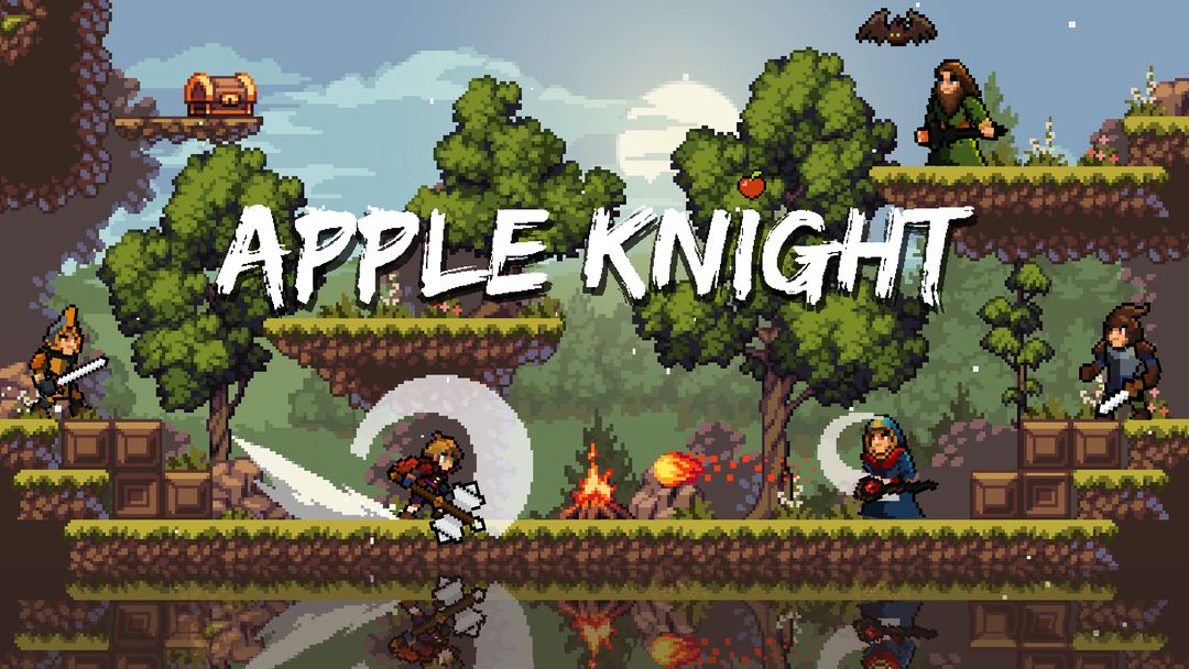 Apple Knight Action Platformer screenshot game