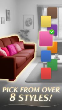Cuplikan Layar Game Decor Style:Home Design Games