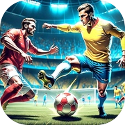 Jogo de futebol de desenho animado versão móvel andróide iOS apk