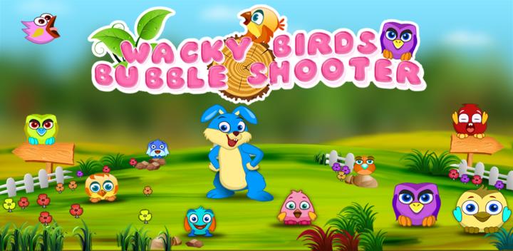 Banner of Wacky Birds Bubble Shooter 