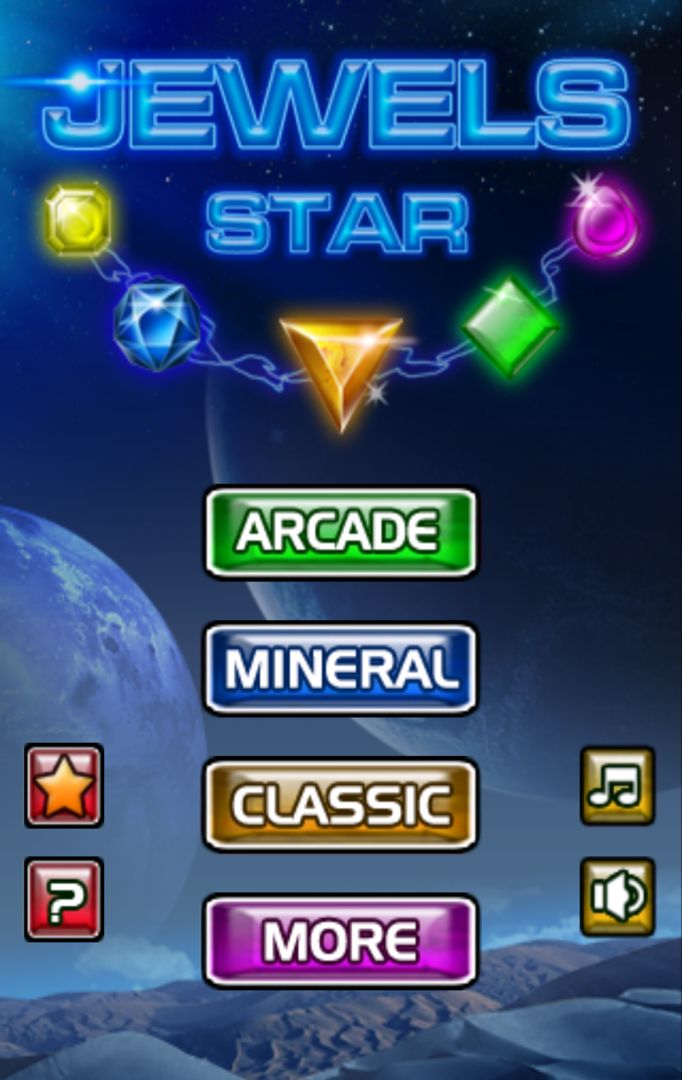 Jewels Star 게임 스크린 샷