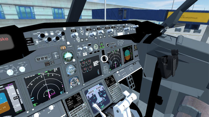 Screenshot of VR Flight Simulator Pro