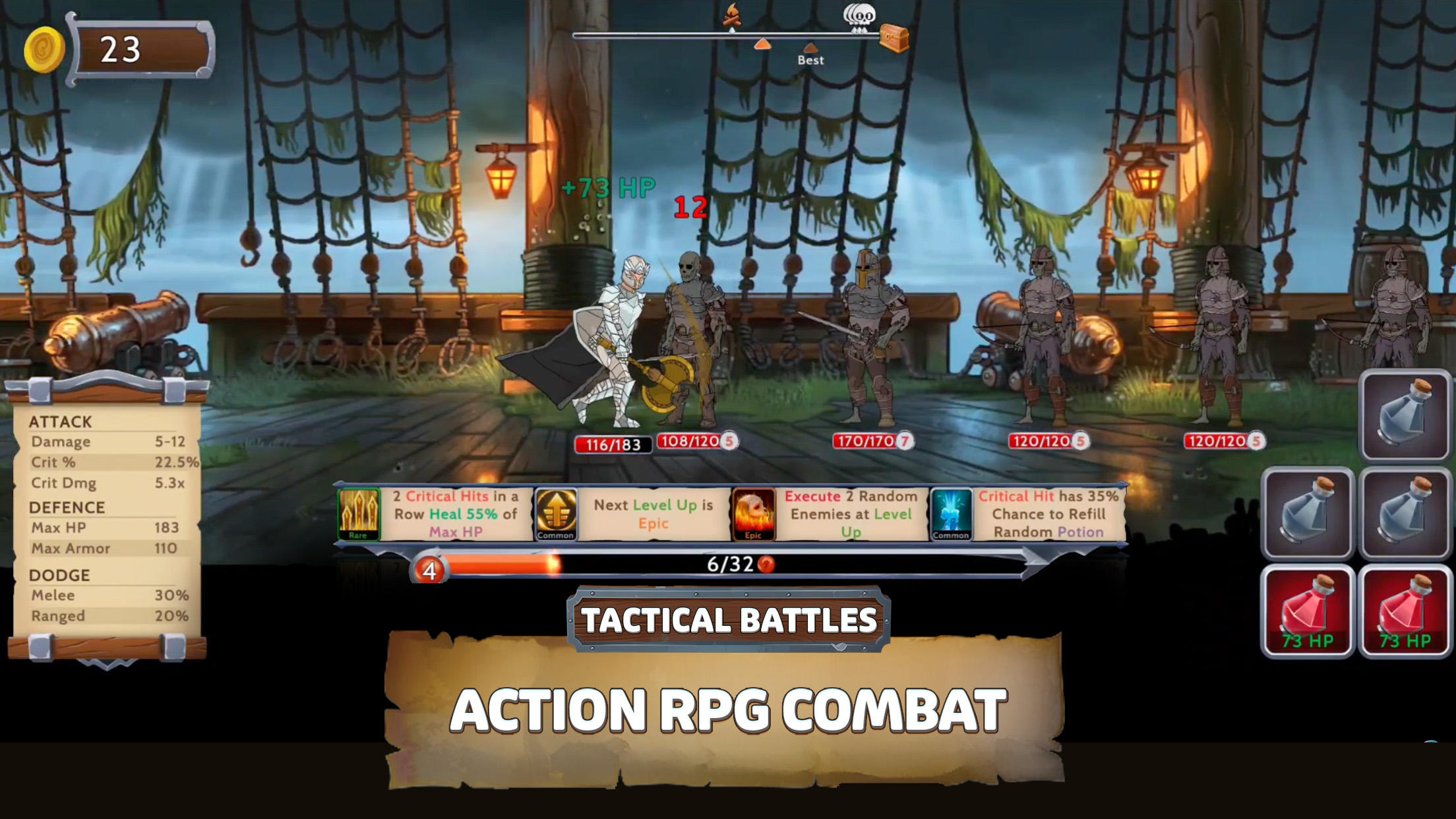 Obsidian Knight — RPG Games Game Screenshot