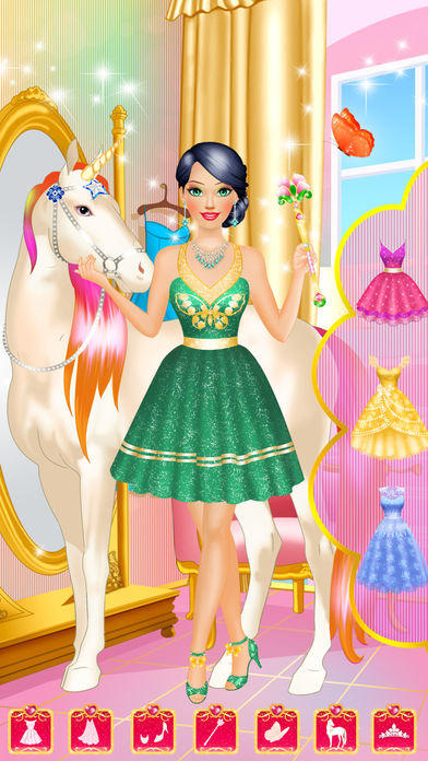Magic Princess - Girls Makeup & Dressup Salon Game ภาพหน้าจอเกม