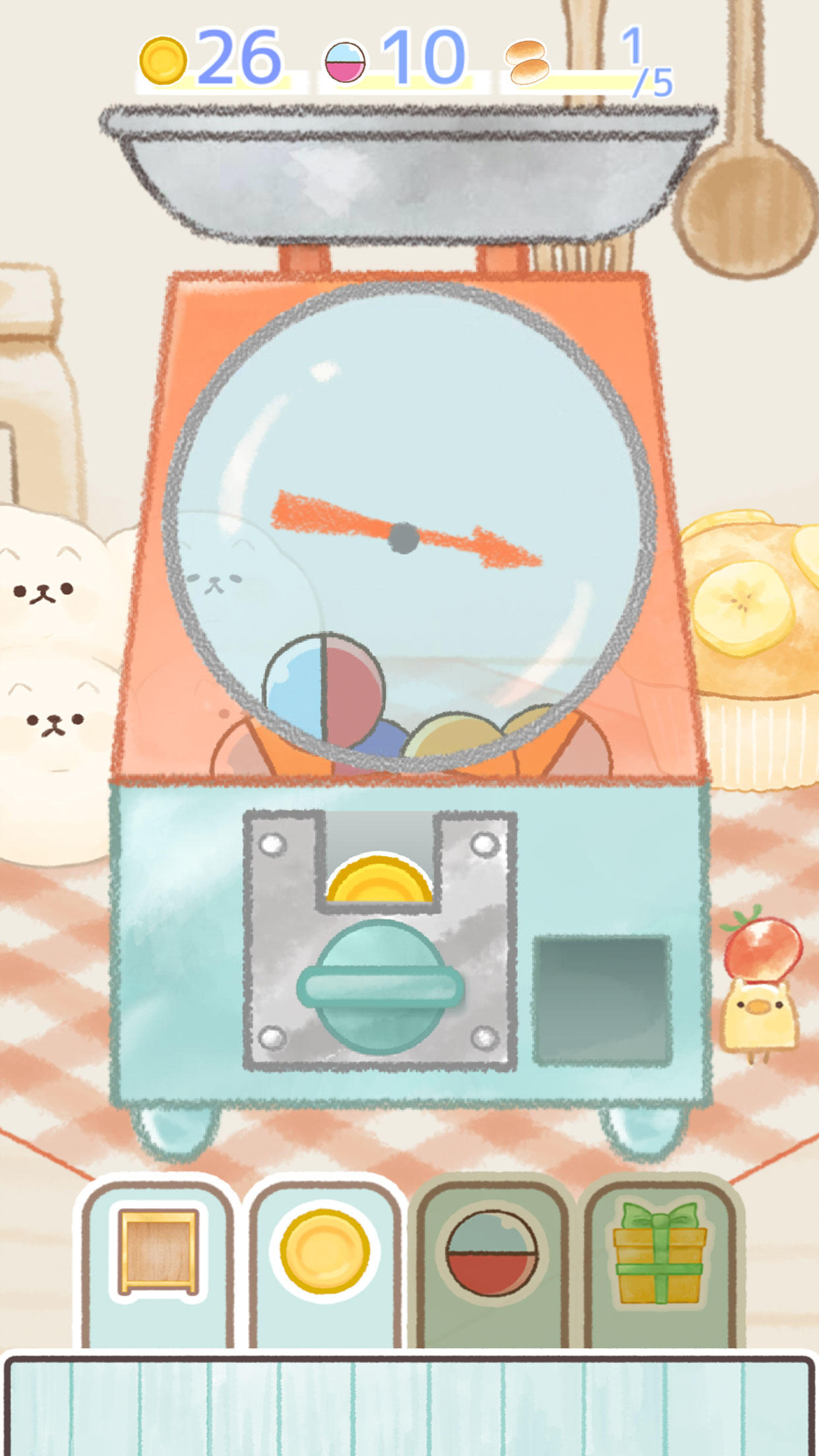 Cuplikan Layar Game いーすとけん。 不思議なパン屋の物語