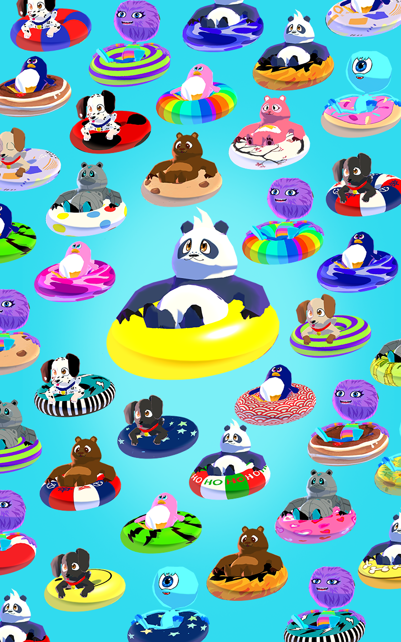 Captura de Tela do Jogo Paddle Panda