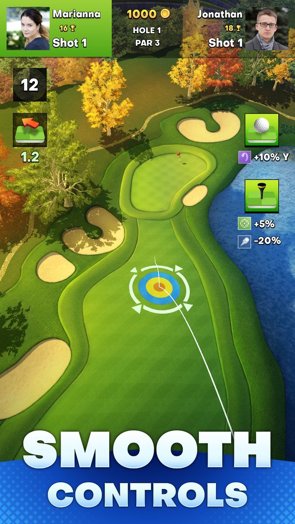 GOLF OPEN CUP - 골프 Battle Golf 게임 스크린 샷