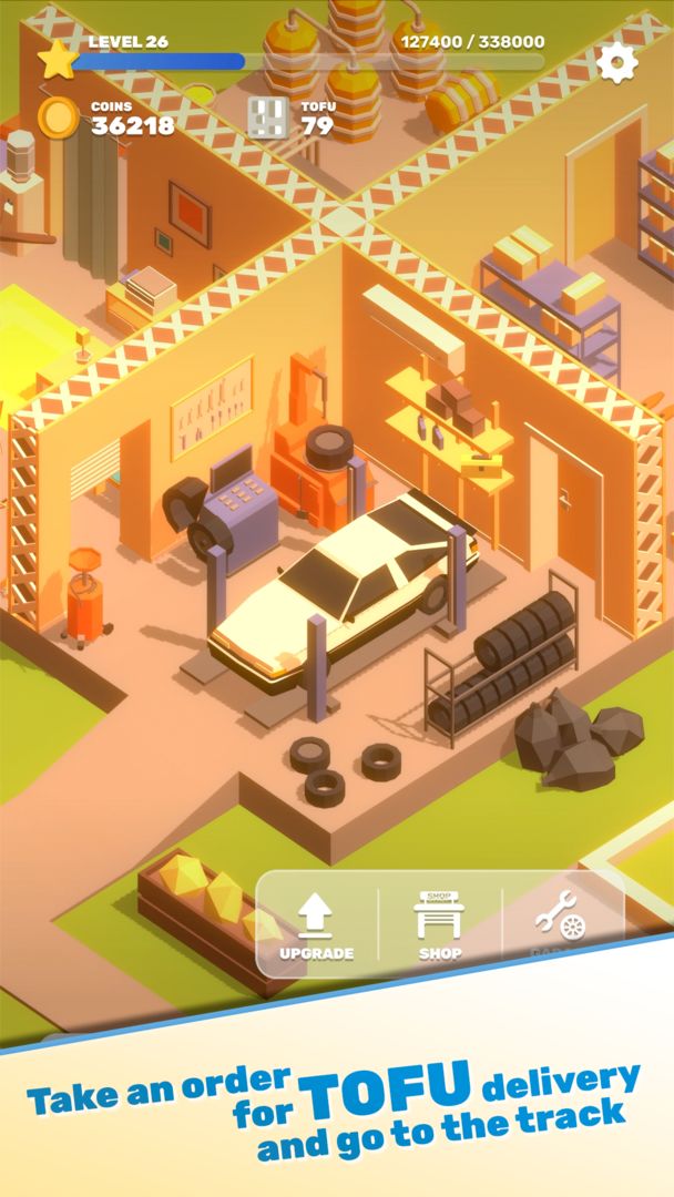 Tofu Drifter screenshot game