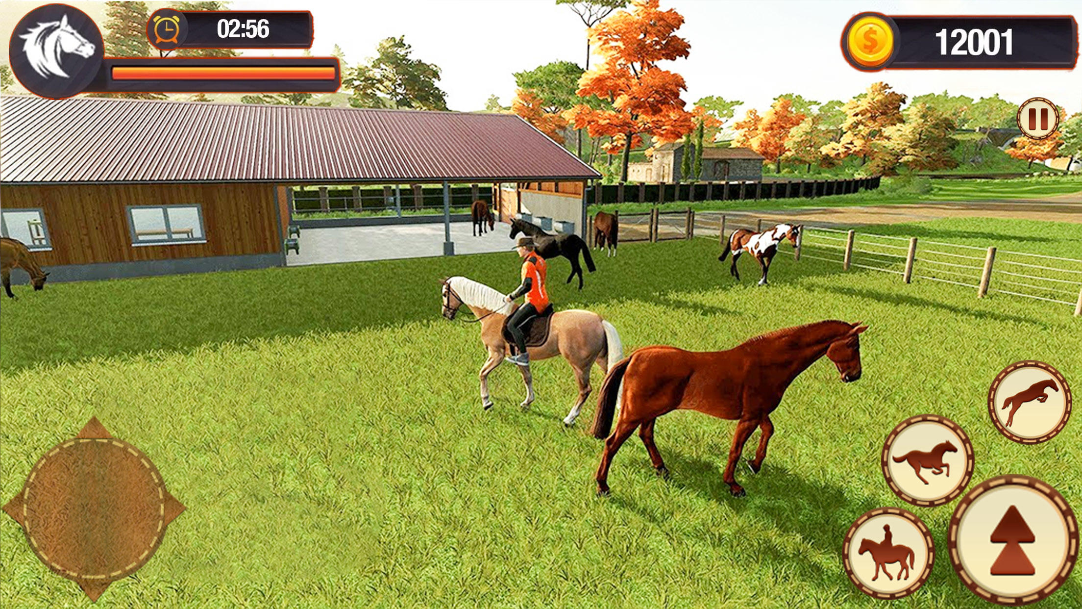 My Horse Herd Care Simulator Game Screenshot