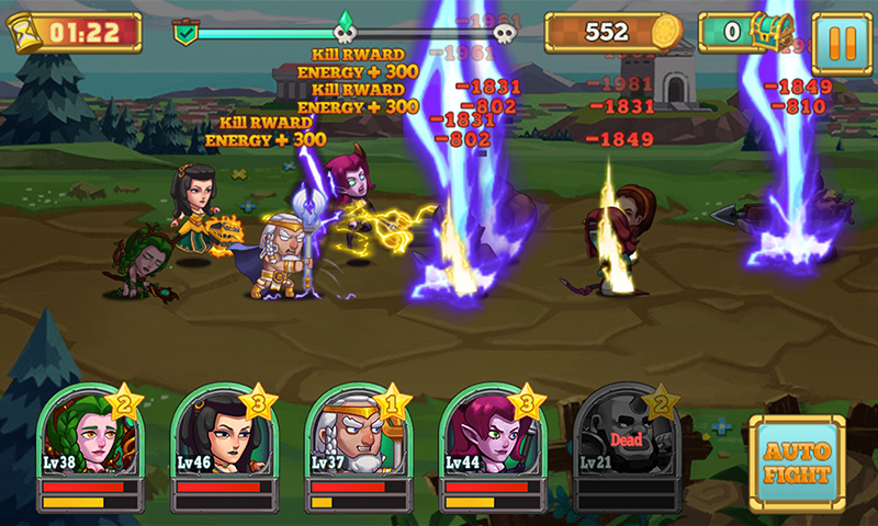 Smashy Olympus Game Screenshot