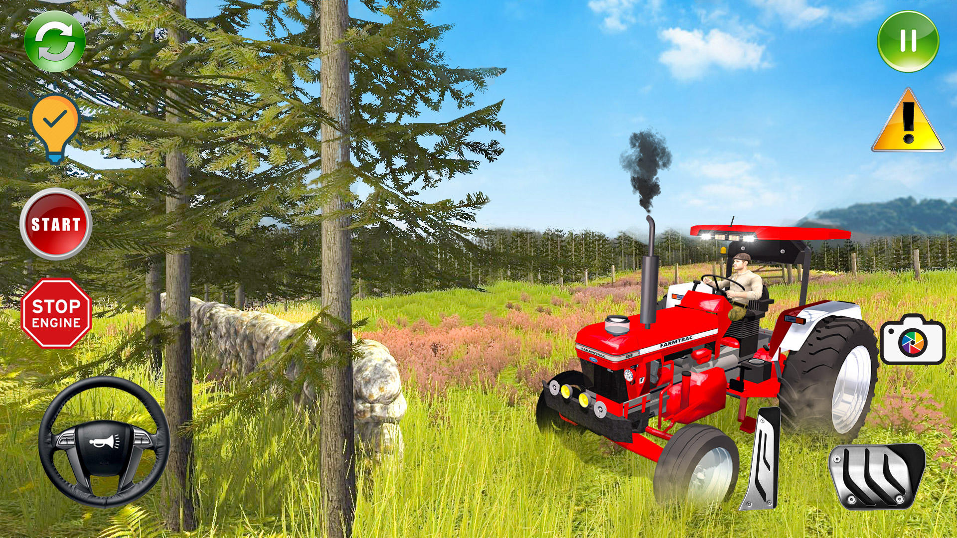 Screenshot of Farming Games 3d: Tractor Game