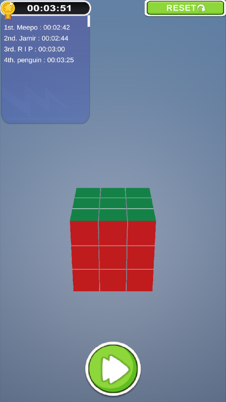 Rubik's Master Game Screenshot