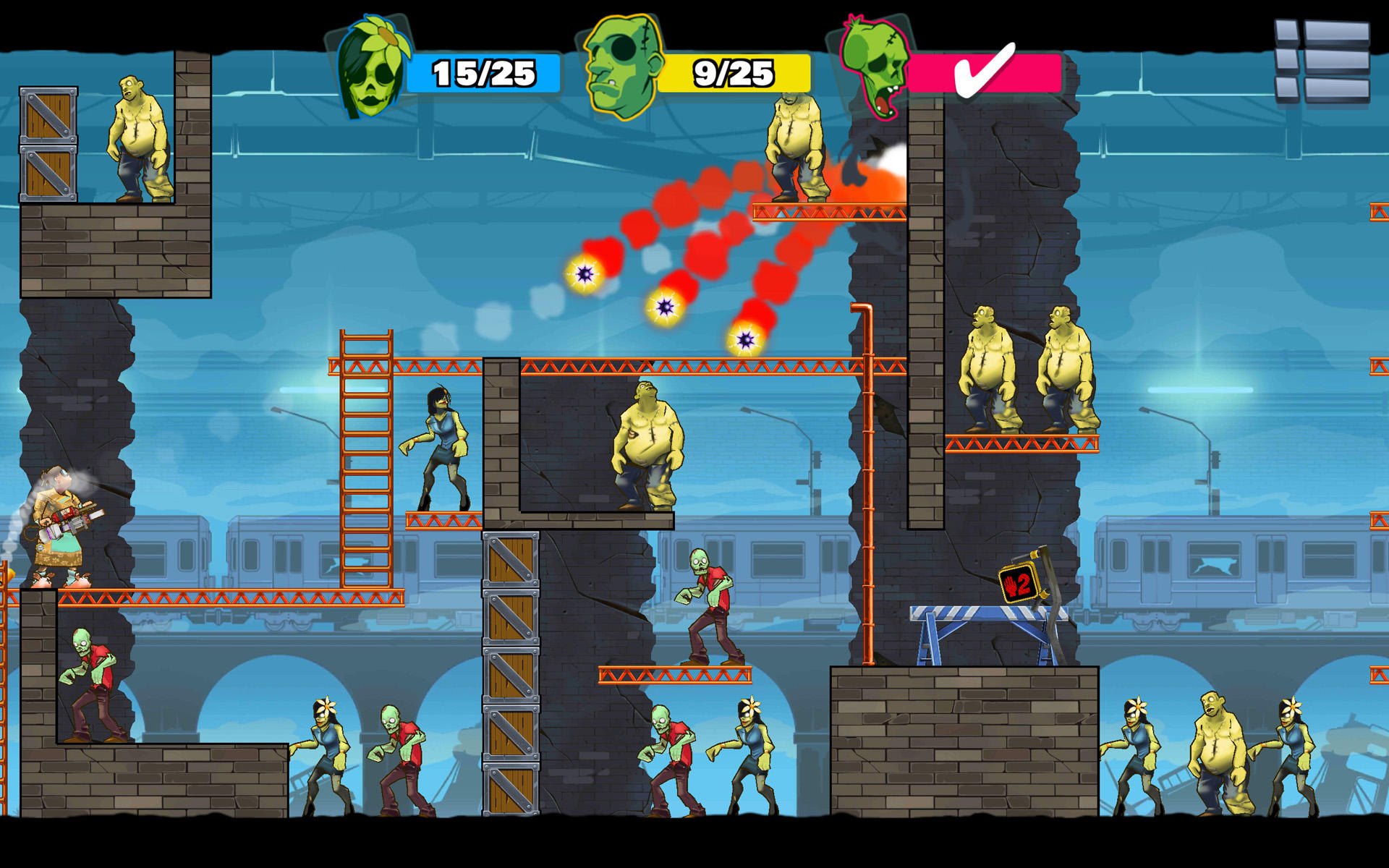 Stupid Zombies 3 ภาพหน้าจอเกม