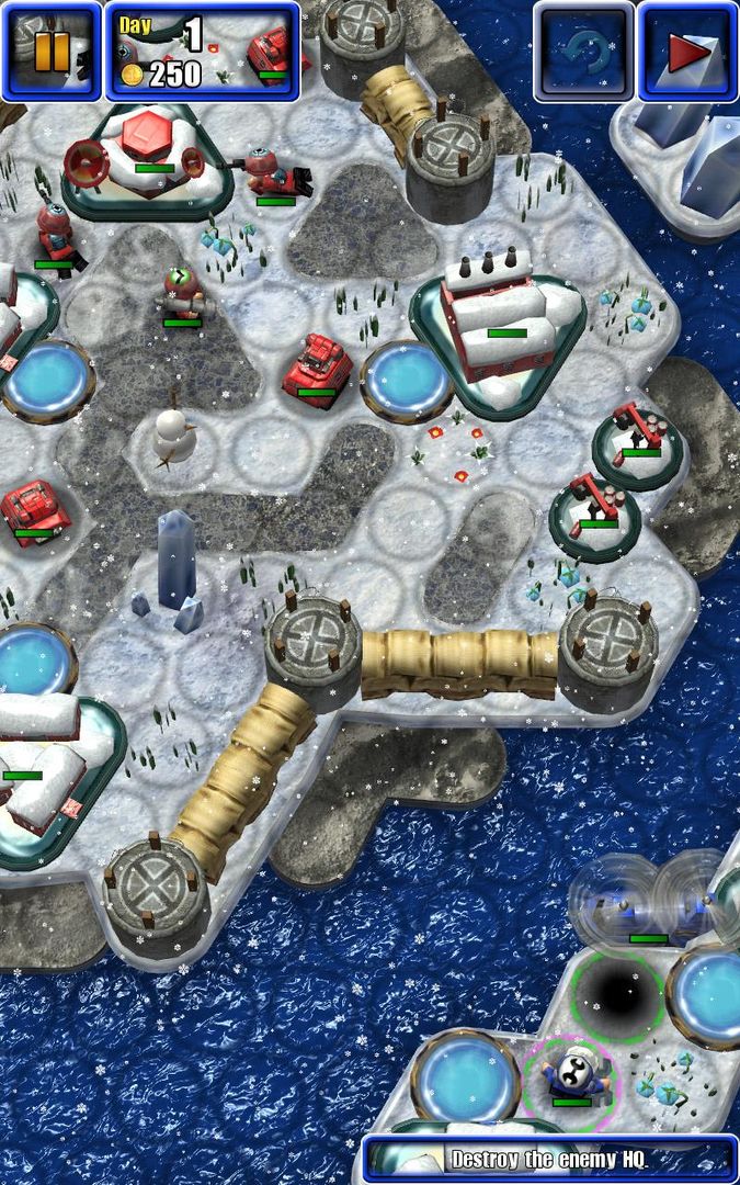 Screenshot of Great Little War Game 2