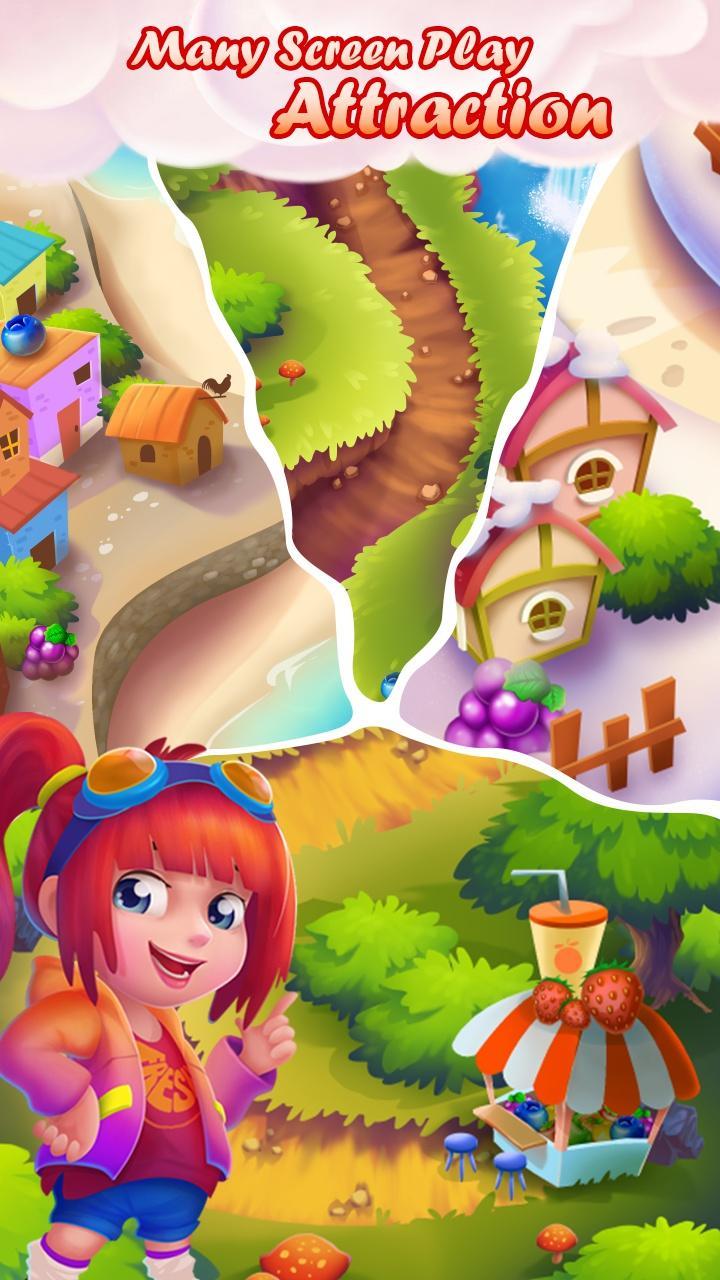 Скриншот игры Fruits mania: Match3 Adventure