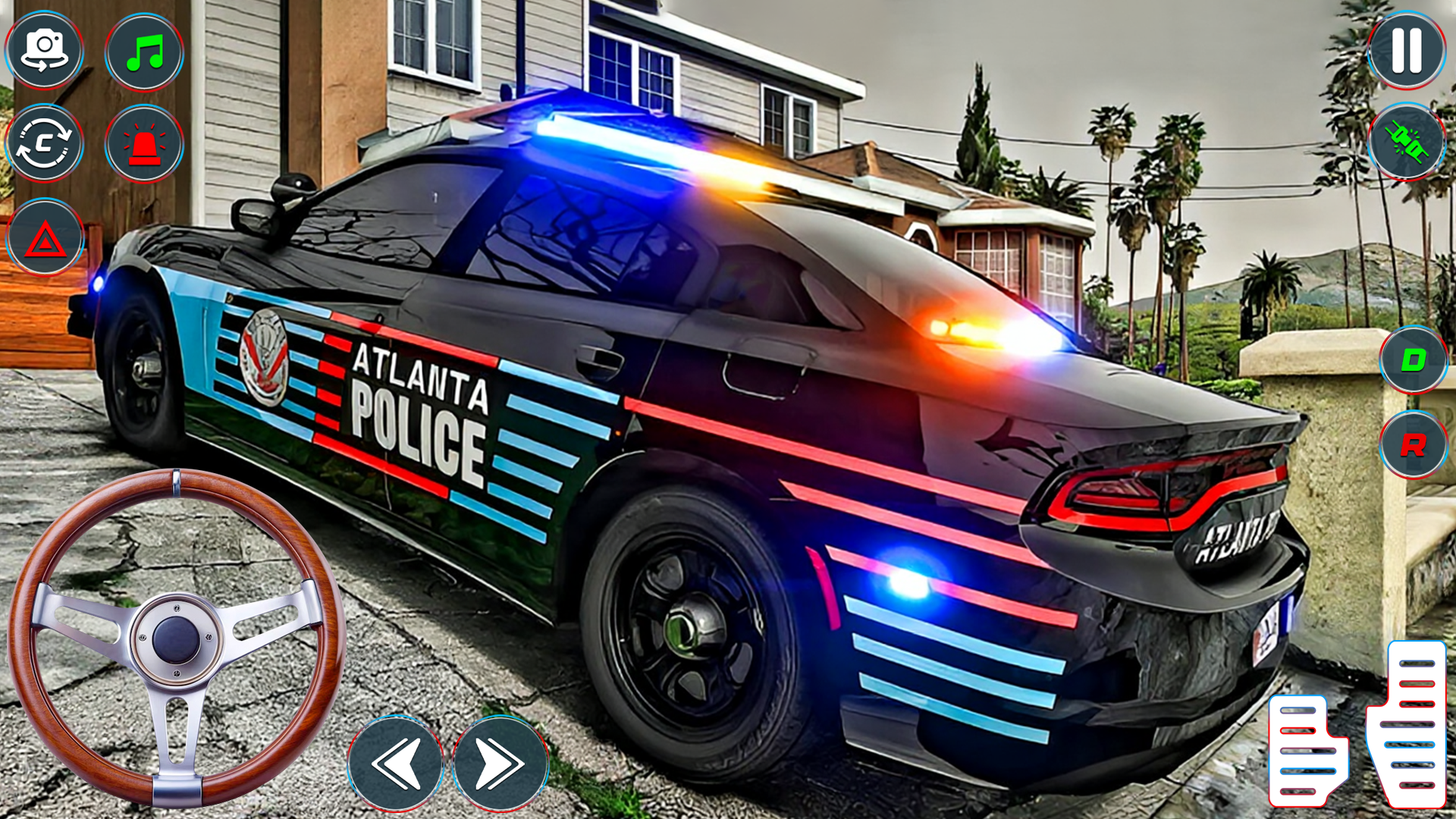 Police Chase Driving: Car Game Game Screenshot