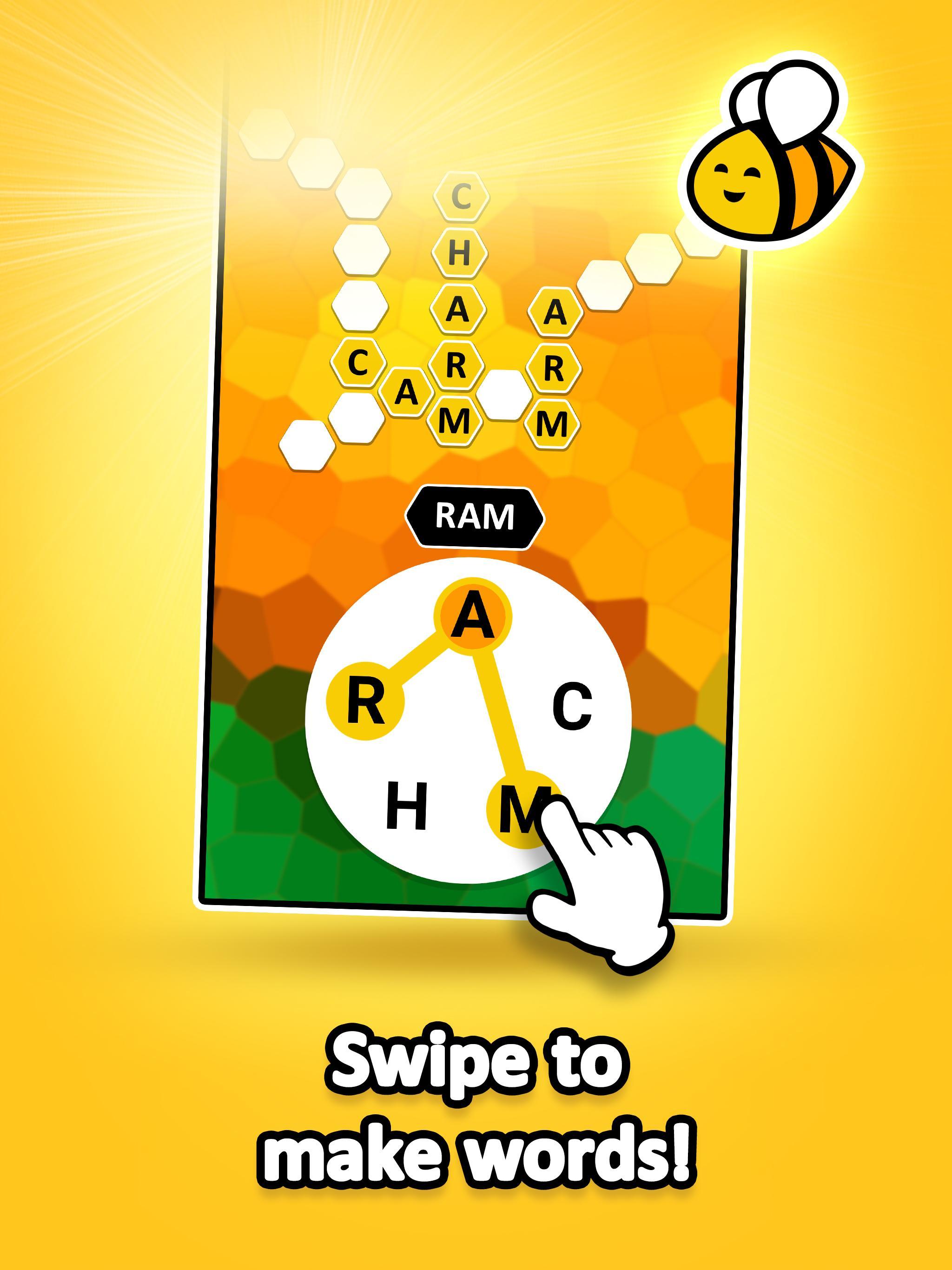 Captura de Tela do Jogo Spelling Bee - Crossword Puzzle Game