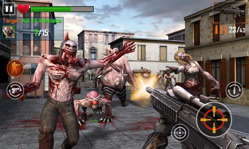 좀비 헌터 3D - Zombie Shooter 게임 스크린 샷