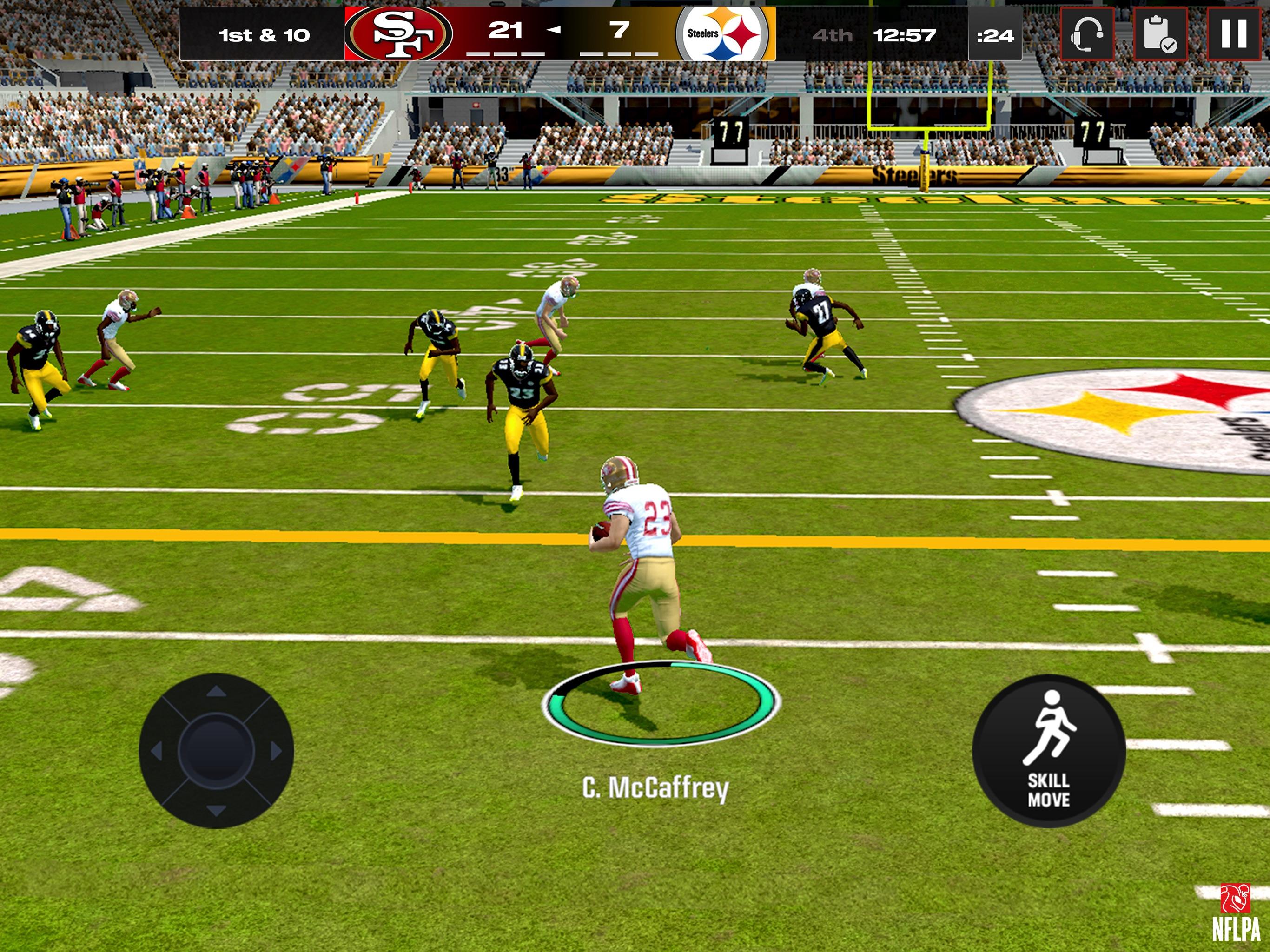Captura de Tela do Jogo Madden NFL 25 Mobile Football
