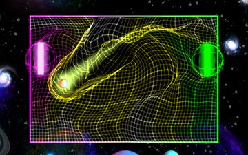 Cubemetry Wars Retro Arcade Game Screenshot