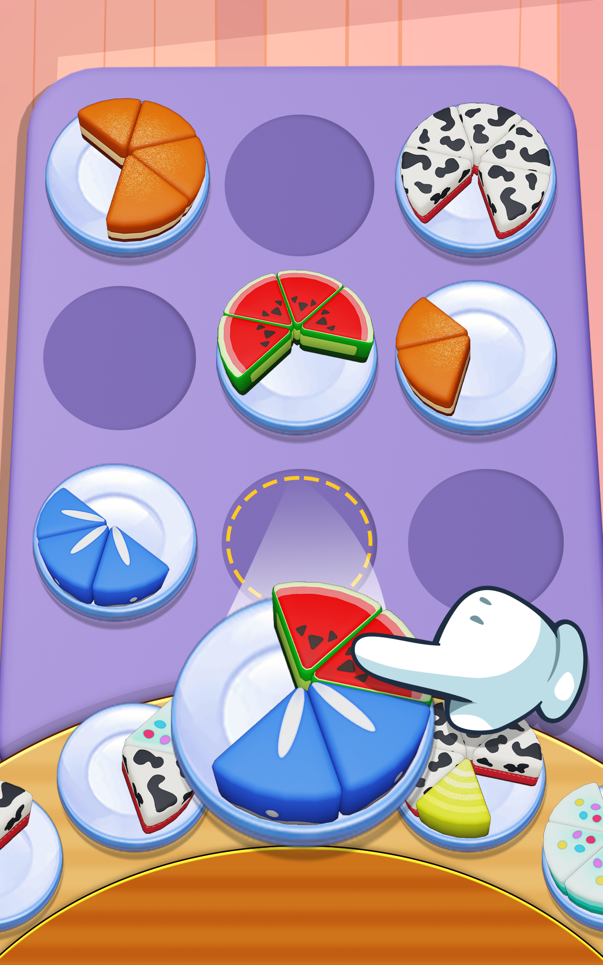 Screenshot of Cake Sort - Color Puzzle Game