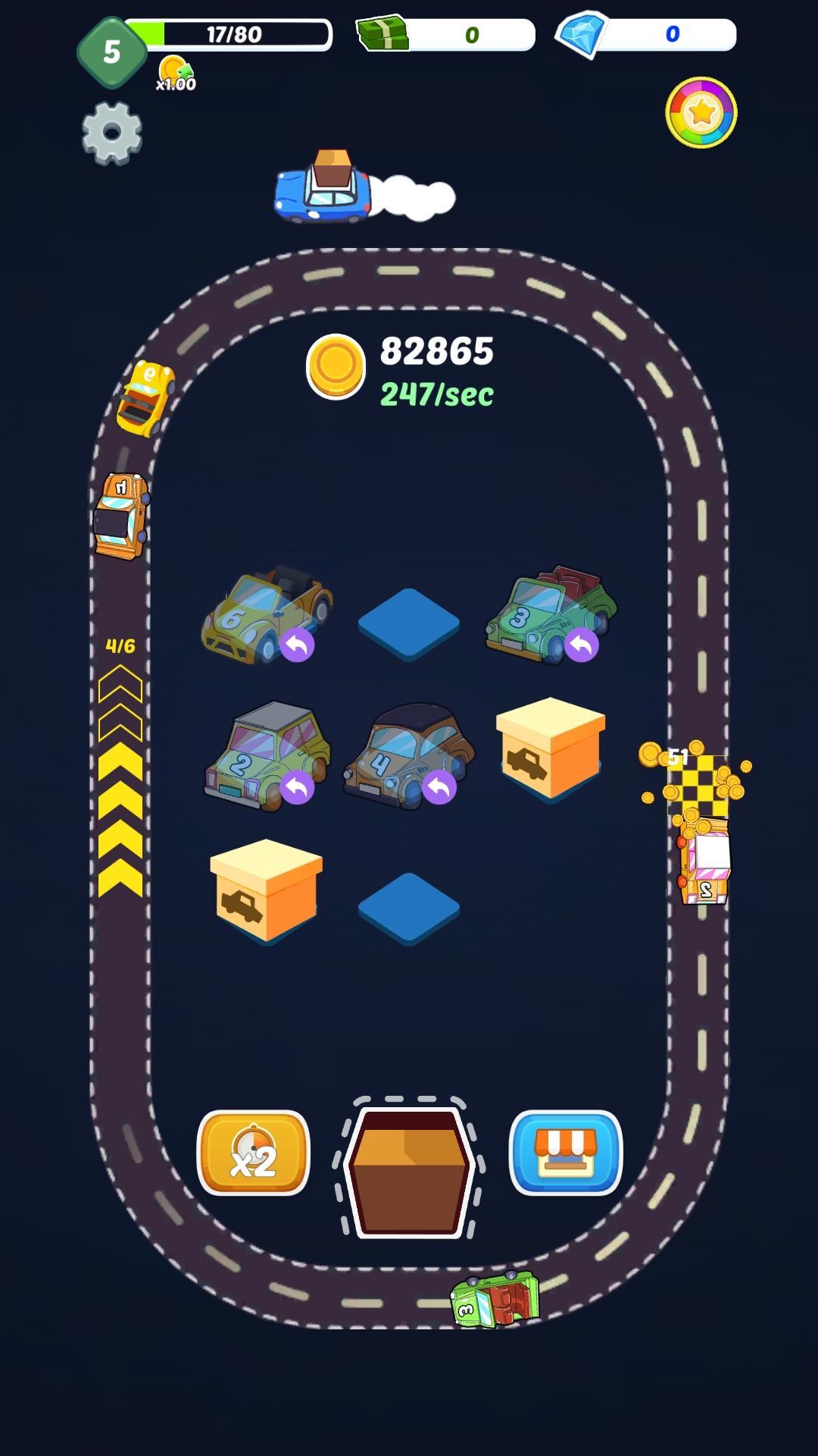 Merge Car ภาพหน้าจอเกม