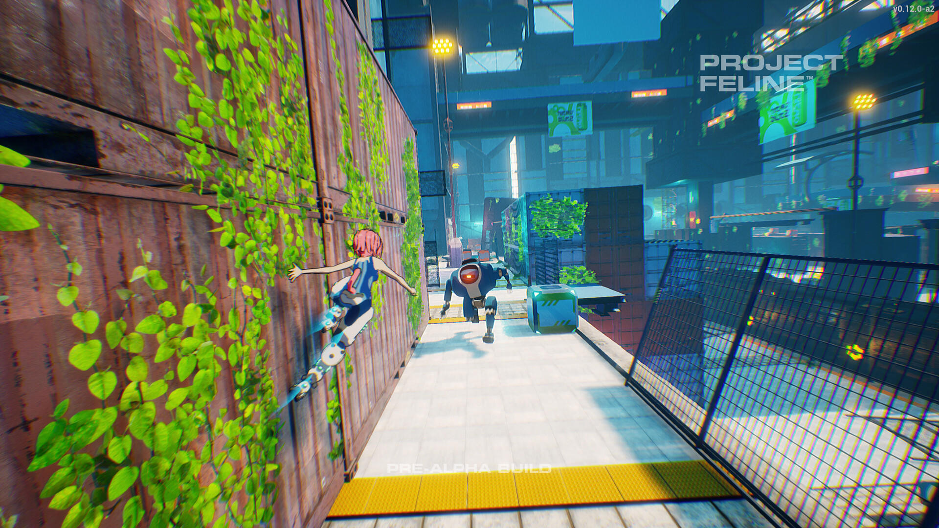 Screenshot of Project Feline