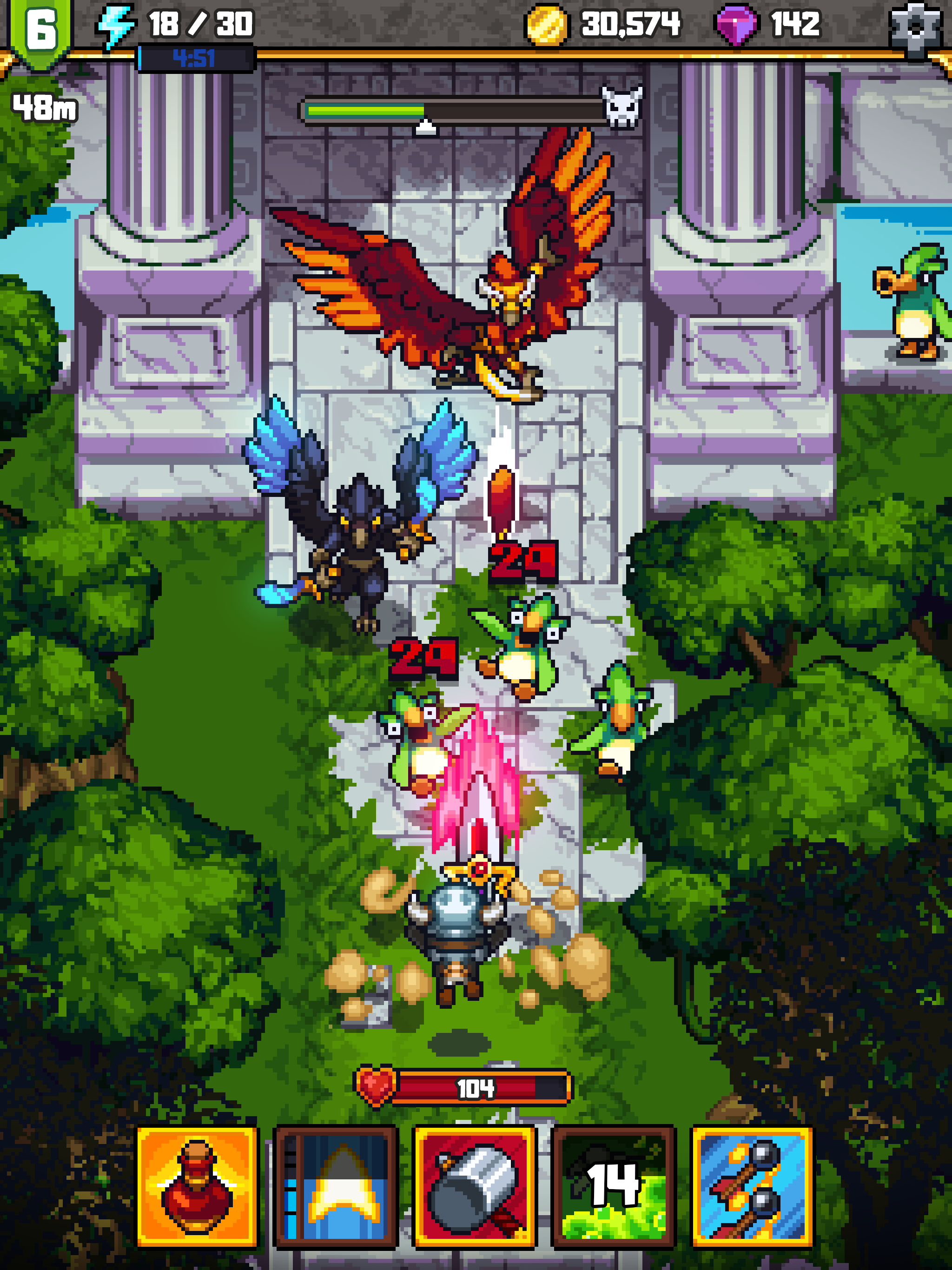 Dash Quest 2 Game Screenshot