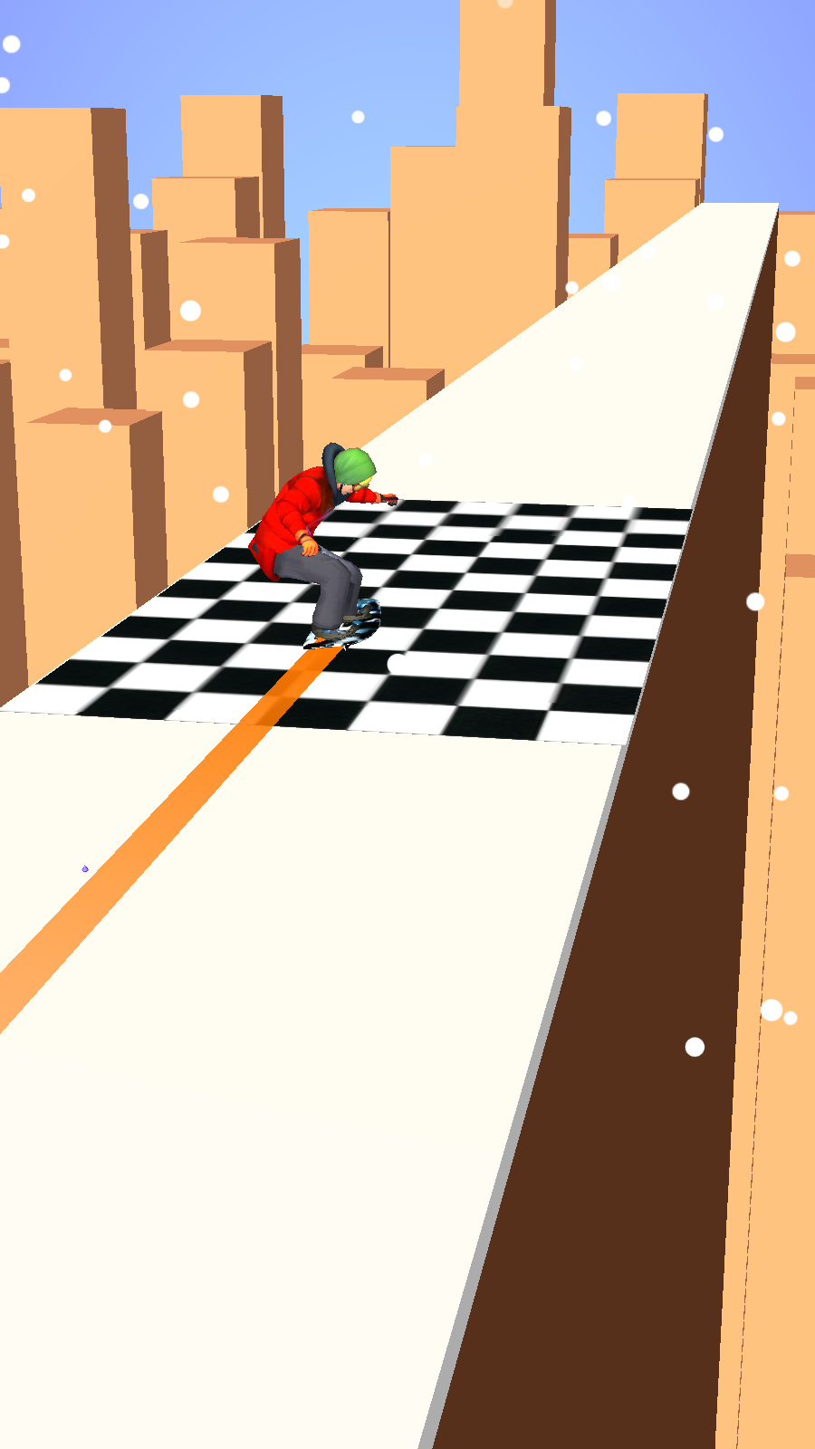 Snowboard 3D 게임 스크린 샷