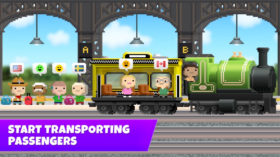 Pocket Trains: Railroad Tycoon ภาพหน้าจอเกม