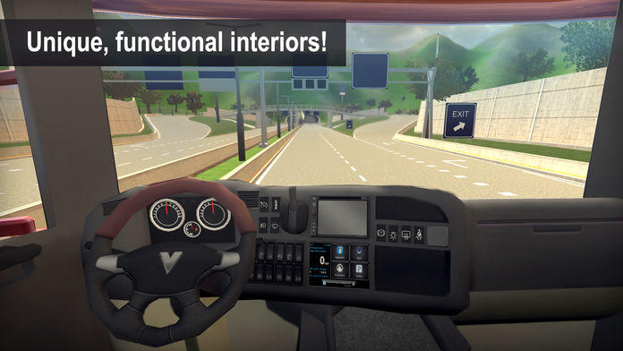 Truck Simulator 2016 3D 게임 스크린 샷