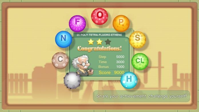 Atoms & Molecules Puzzle Game of Chemistry Game Screenshot