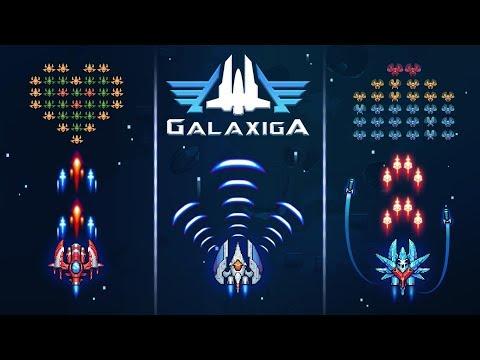  ภาพหน้าจอของวิดีโอ Galaxiga Arcade Shooting Game